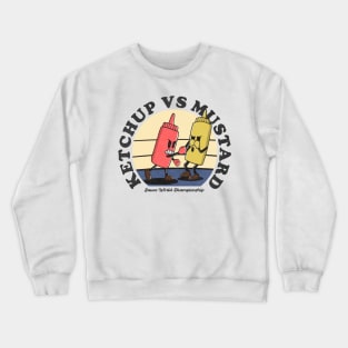 Ketchup vs Mustard Crewneck Sweatshirt